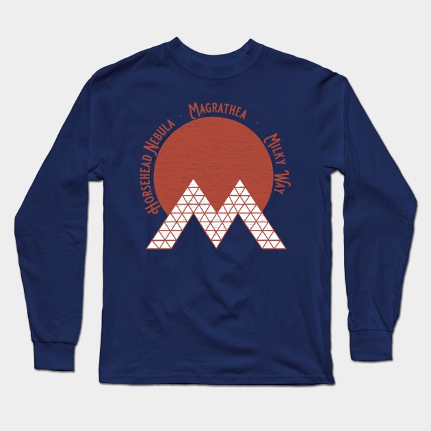 MAGRATHEA! Journey There To See Planets Built! Long Sleeve T-Shirt by fatbastardshirts